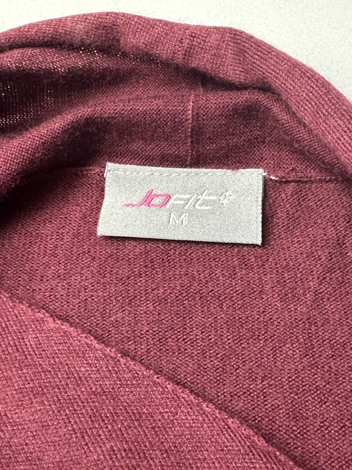 JoFit Women’s Golf Serenity Cardigan Burgundy Size M   (57)