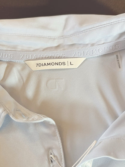 7 Diamonds Women’s Long Sleeve Shirt Size L     (B.167)