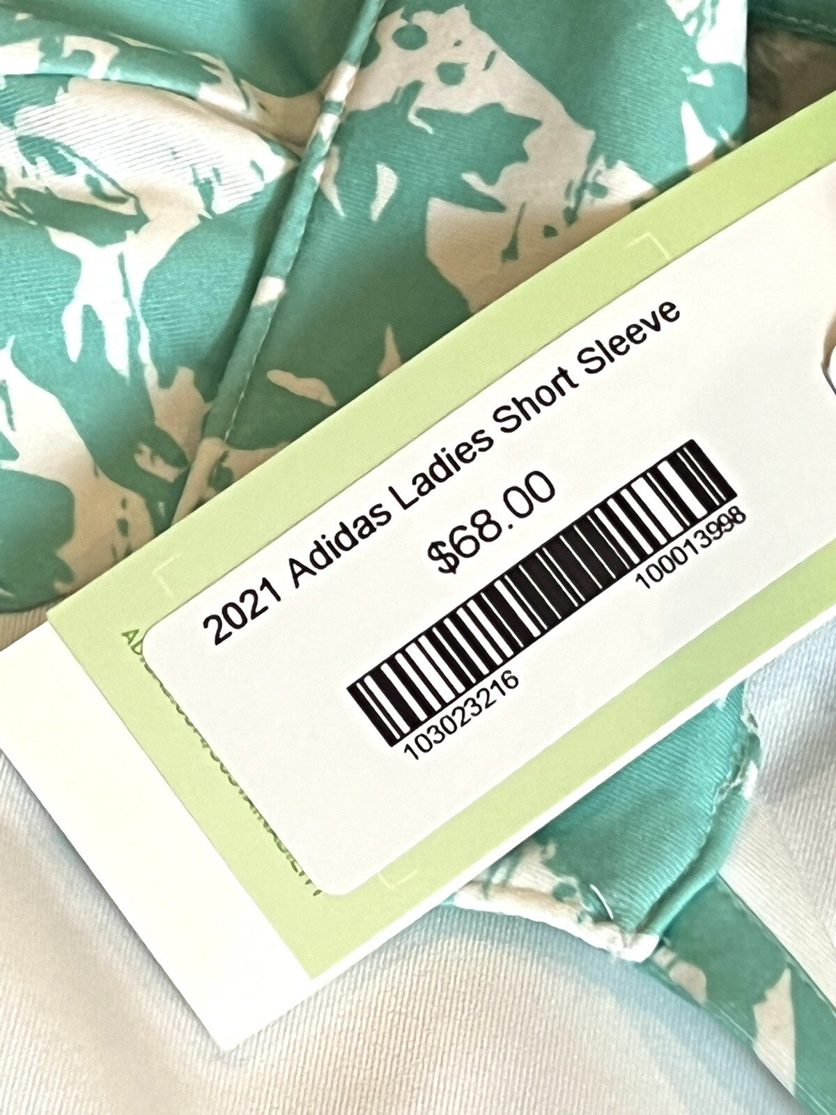 Adidas Women’s Top Golf White Polo Shirt Sz M (13)