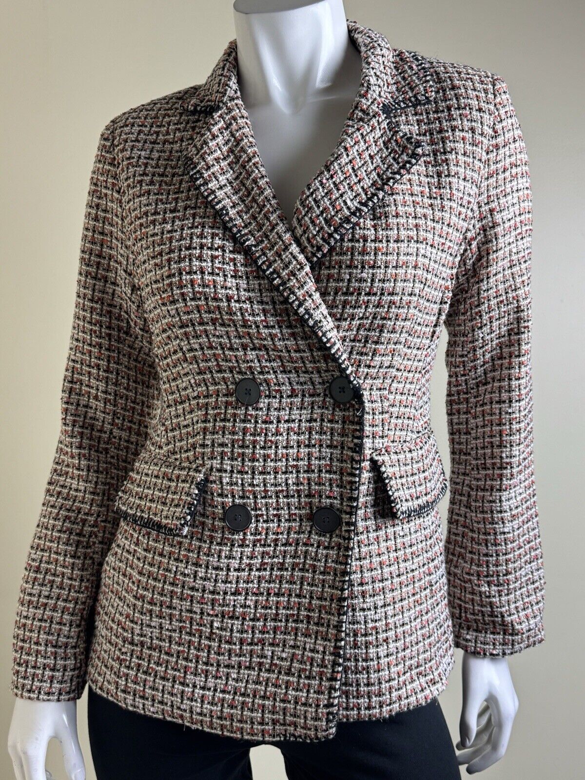 Autres Filles Women’s Tweed Blazer Sz S