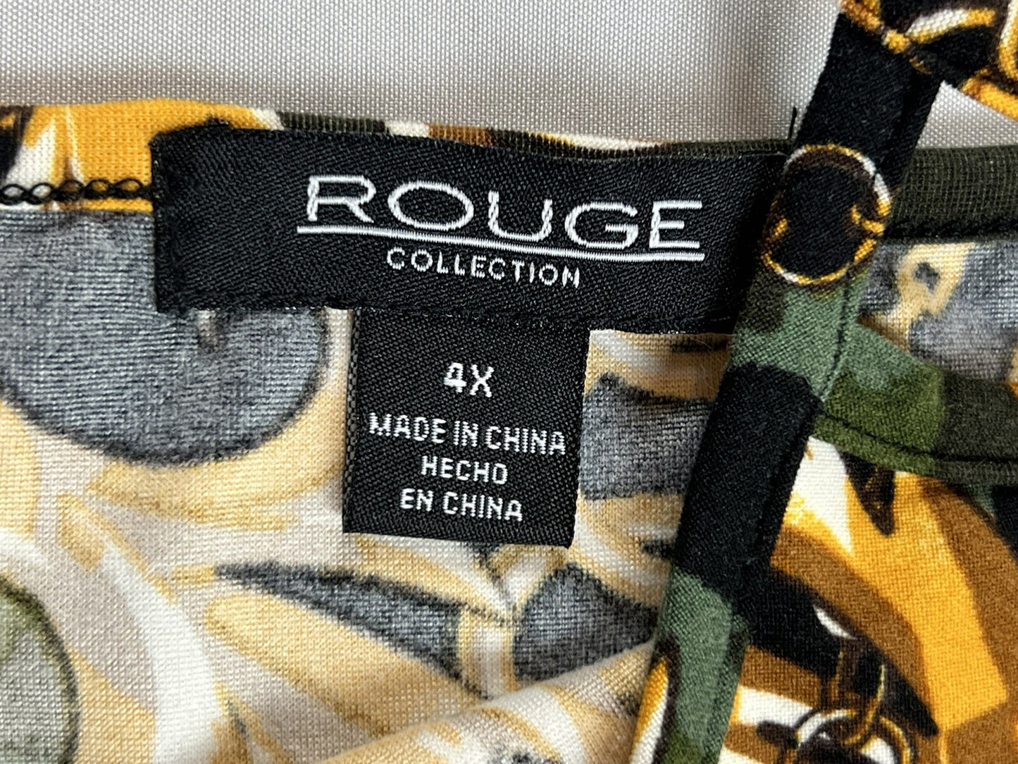 ROUGE Collection Women's Sz 4X  Sleeveless Dress