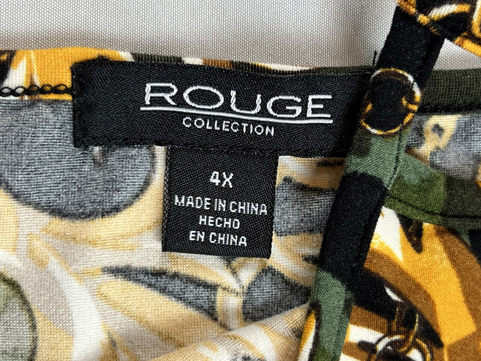 ROUGE Collection Women's Sz 4X  Sleeveless Dress