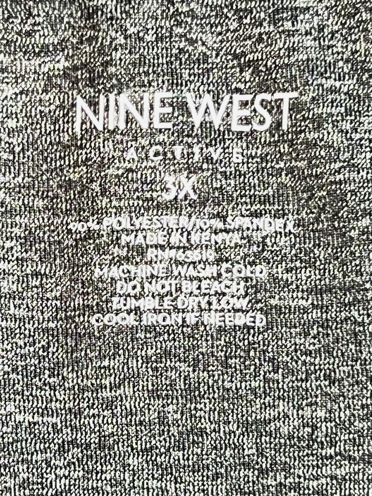 Nine West Women's Relaxed Fit Tank Top Size 3XL Gray (B.05)