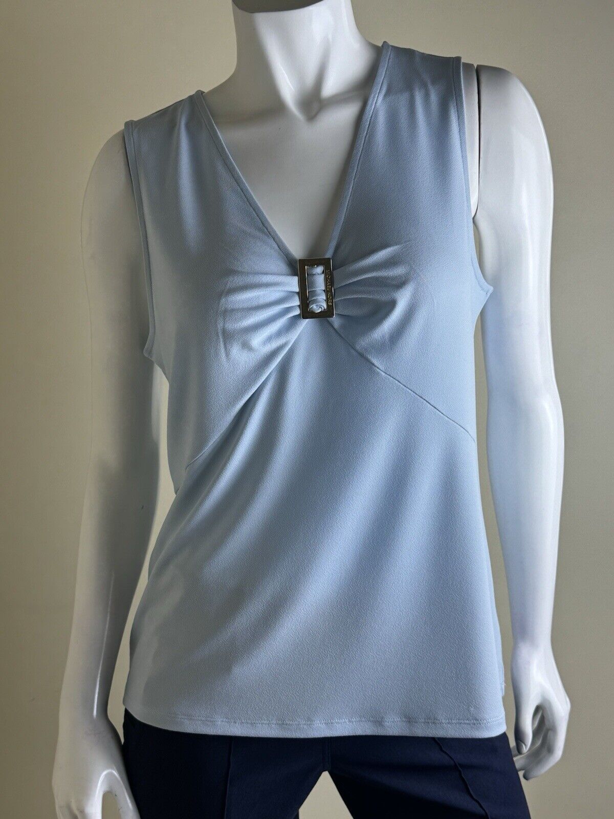 $98 Michael Kors Women’s Top Blue Blouse Sz M. (B.72)