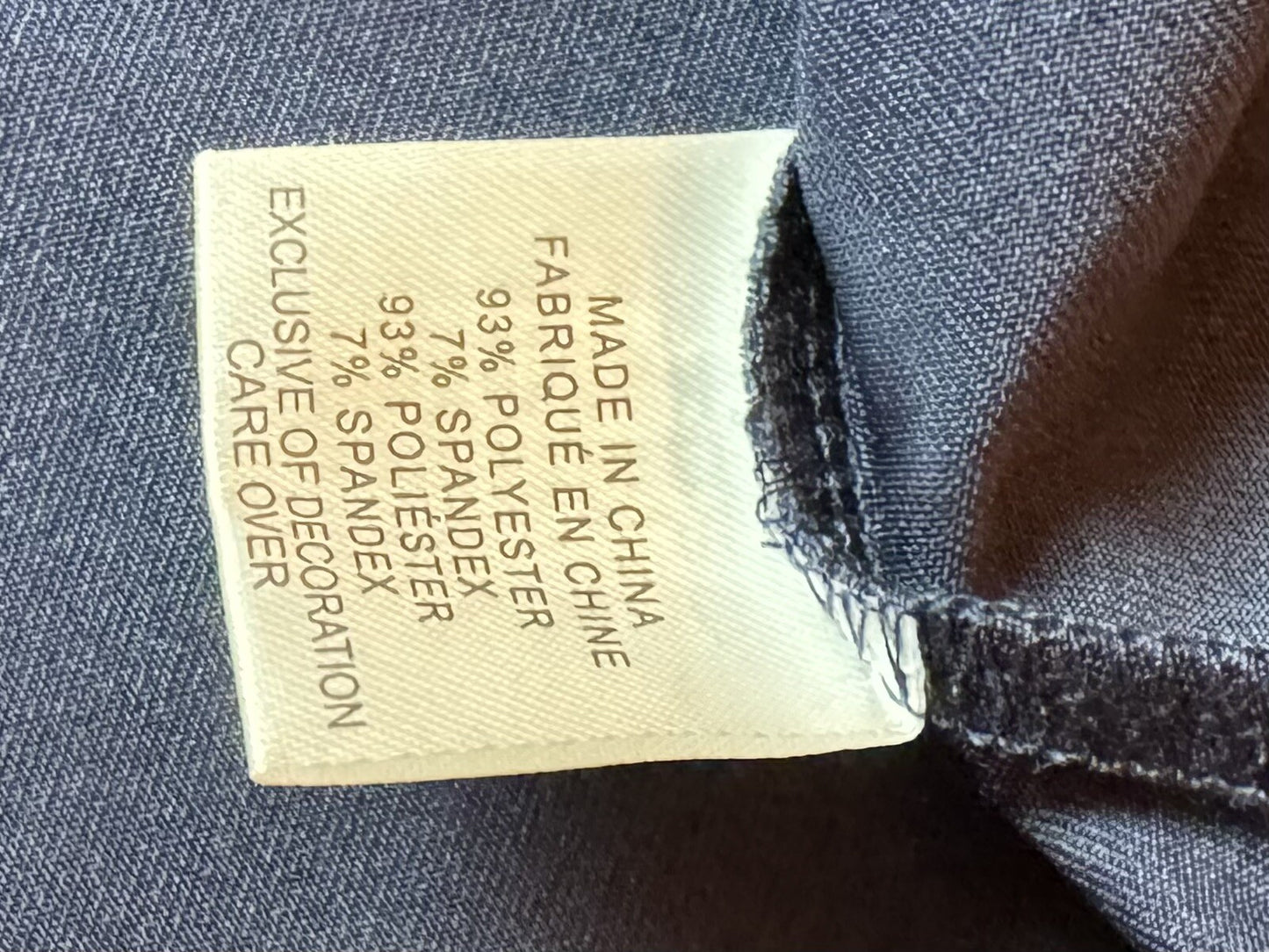 Kate Lord Women’s Size 2XL Short Sleeve Polo Golf Shirt Navy.   (B.53)