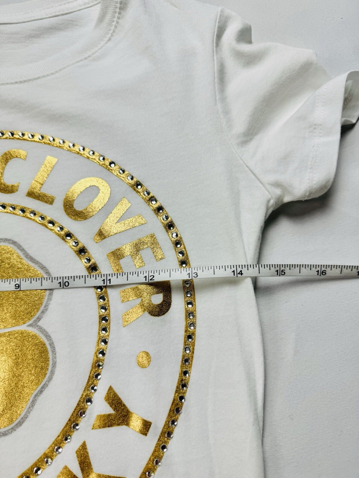 Black Clover Women’s Golf Shirt  Pullover Sz S  (B.38)