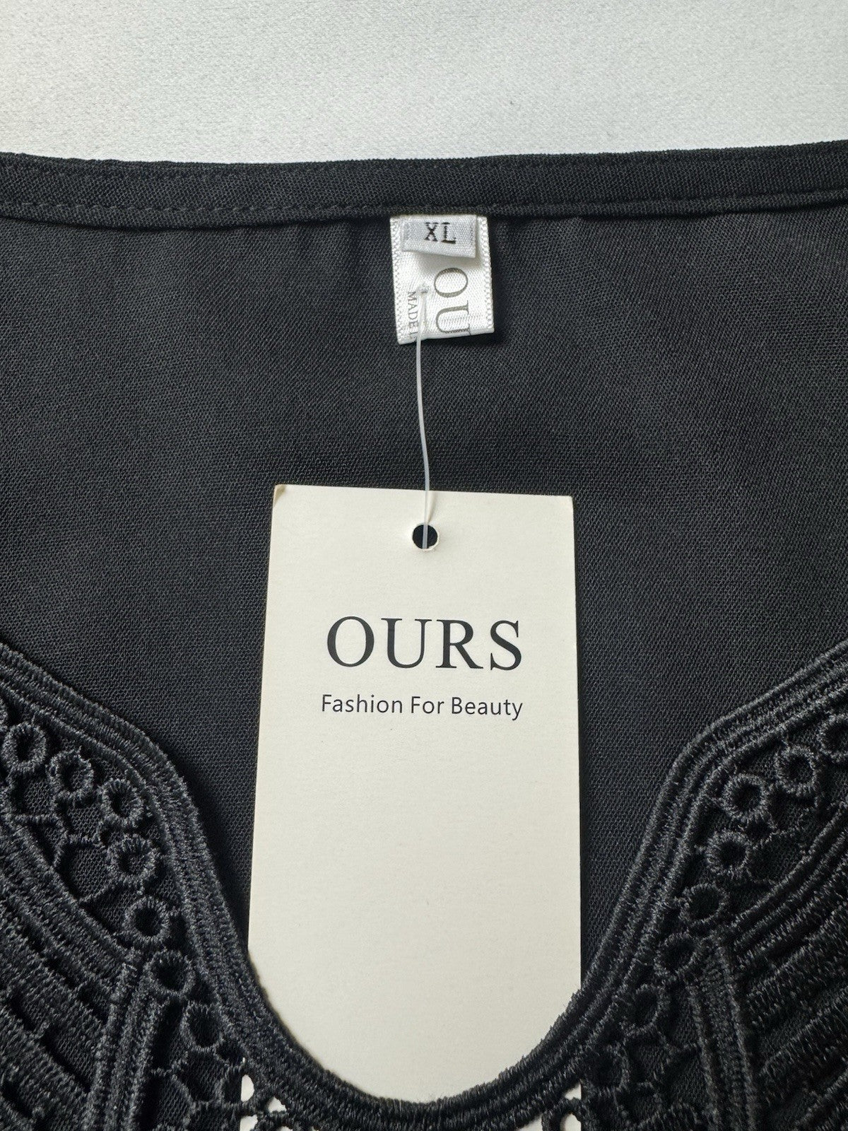 Ours Fashion For Beauty Women’s Black Dress Sz XL.  (B.166)