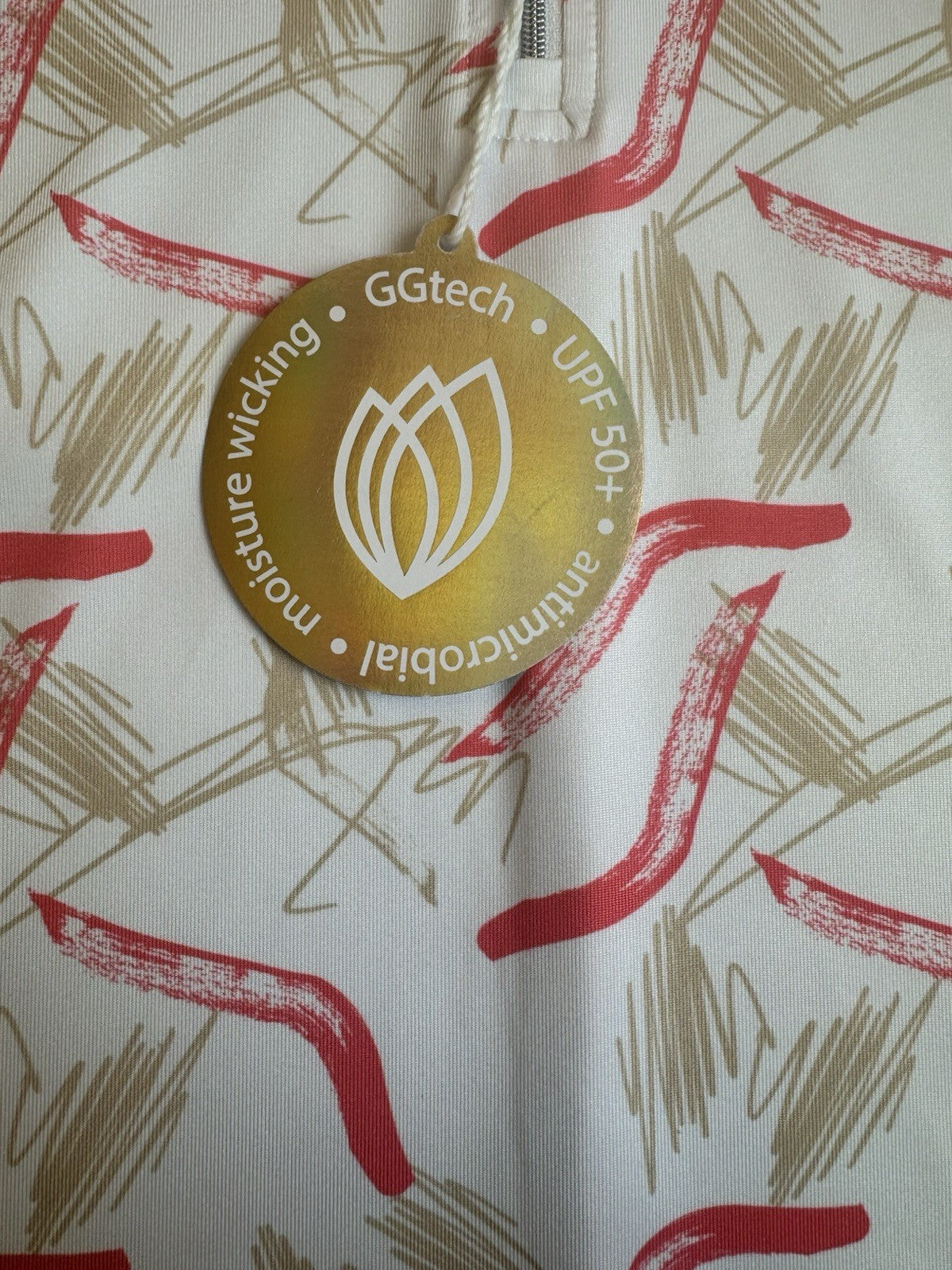 GG Blue Women's Golf Polo Shirt Sz S.     (B.161)