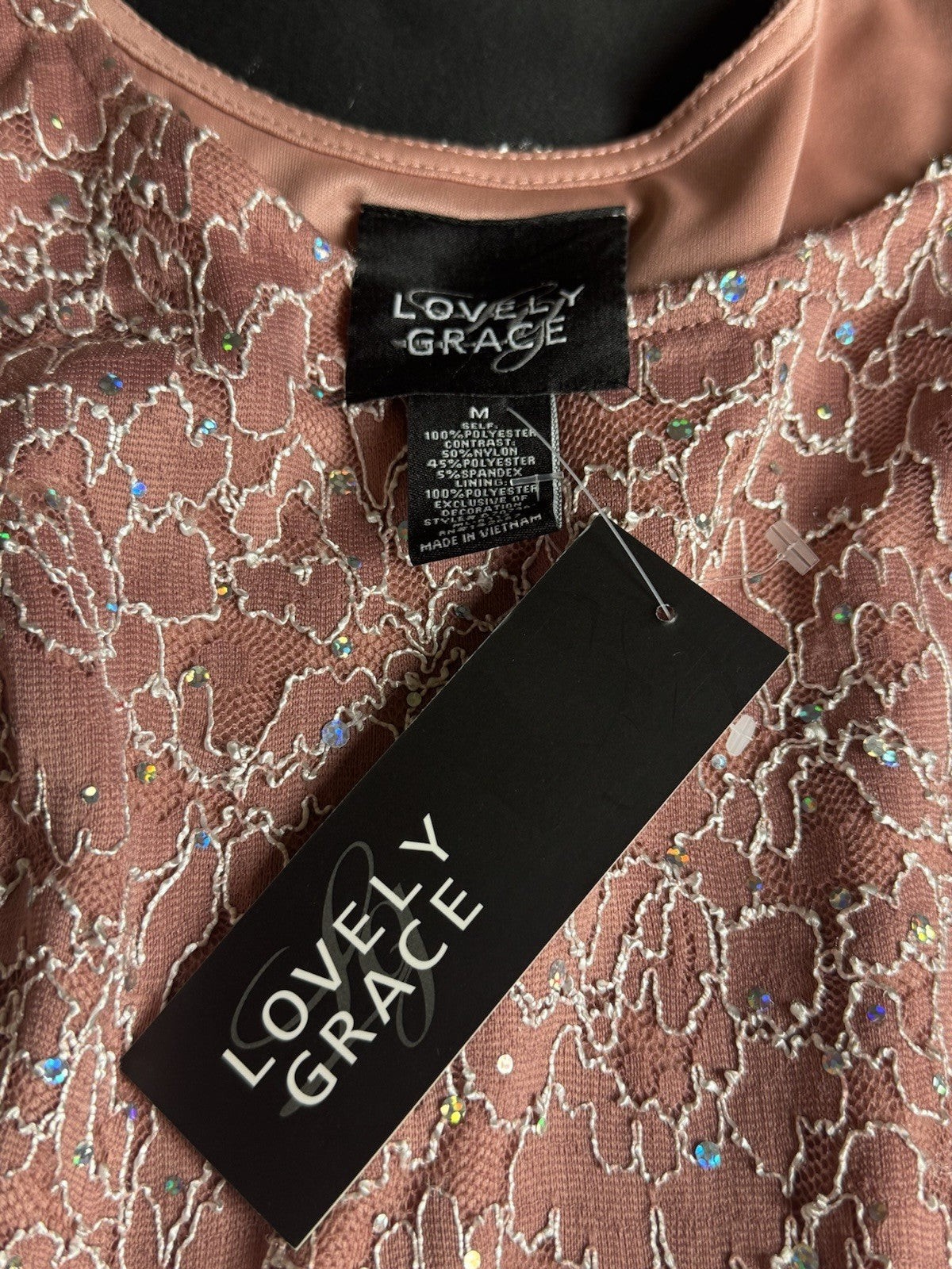 Lovely Grace Women’s Maxi Long Dress Sz M.  (B.172)