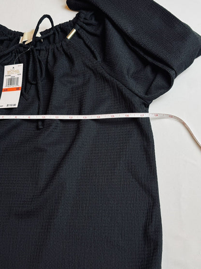 $110 Michael Kors Women’s Blouse Black Size XS Top.    (65)