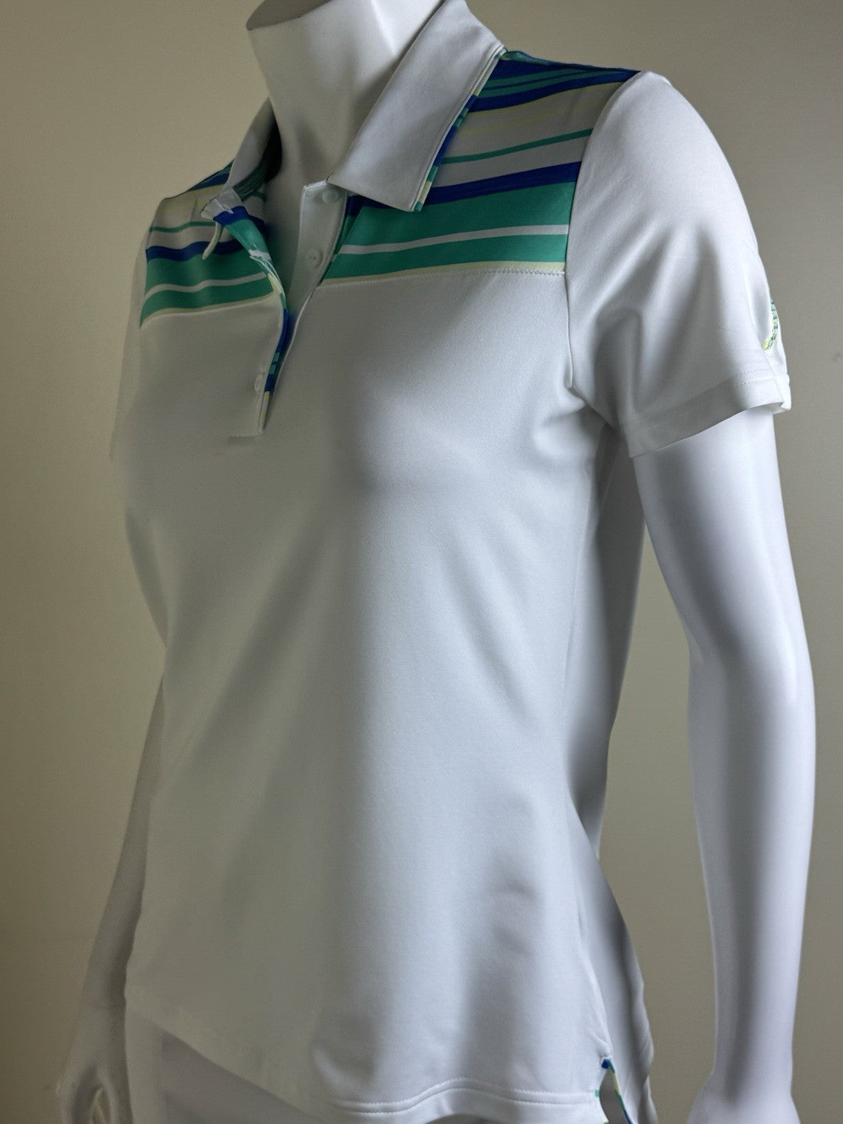 $65 Adidas Women’s Golf Shirt Sz S Climacool  (B.157)
