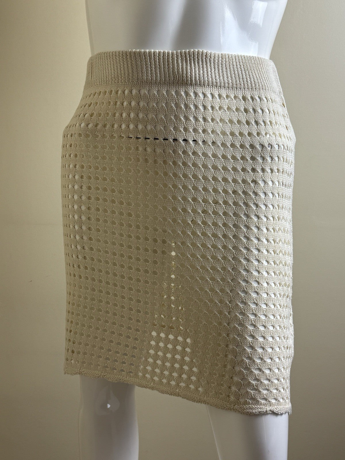 blue waves Women’s Crochet Skirt Sz XL.      (B.166)