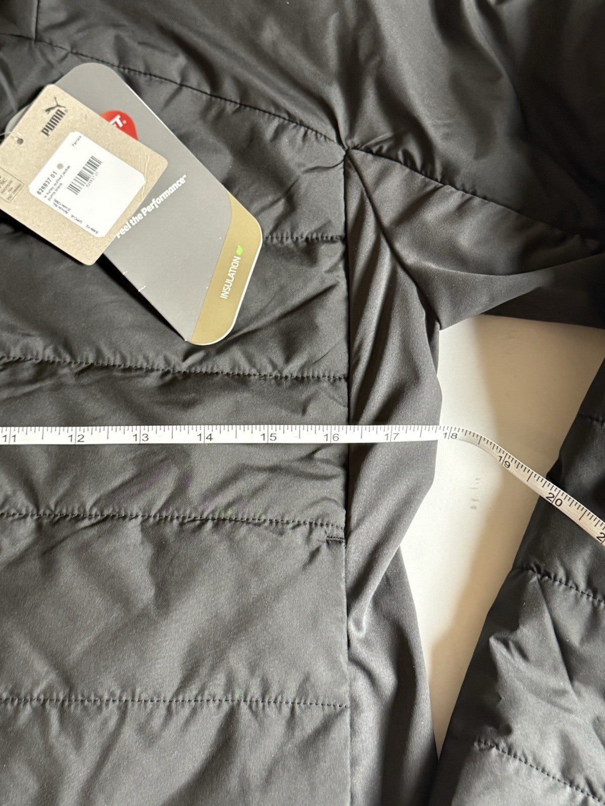 Puma Women's Golf Quilted Jacket Size S.   (B.194)