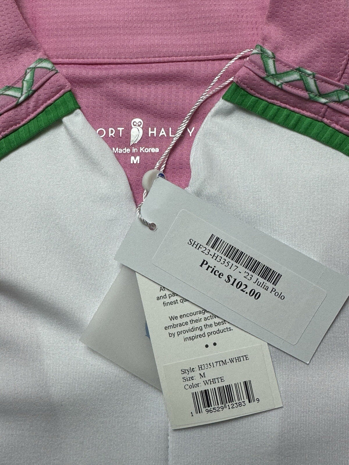 Sport Haley Women's Top Golf Shirt Sz M   (B.85)