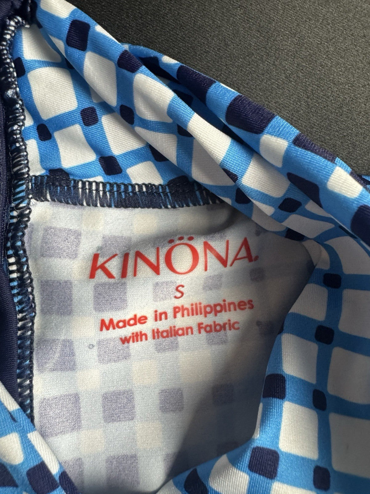 Kinona Golf Dress Blue White Sz S.   (B.169)