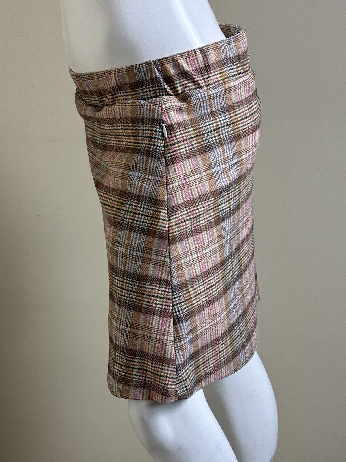 Smith & Quinn Women’s Golf Skort Skirt Plaid Sz L