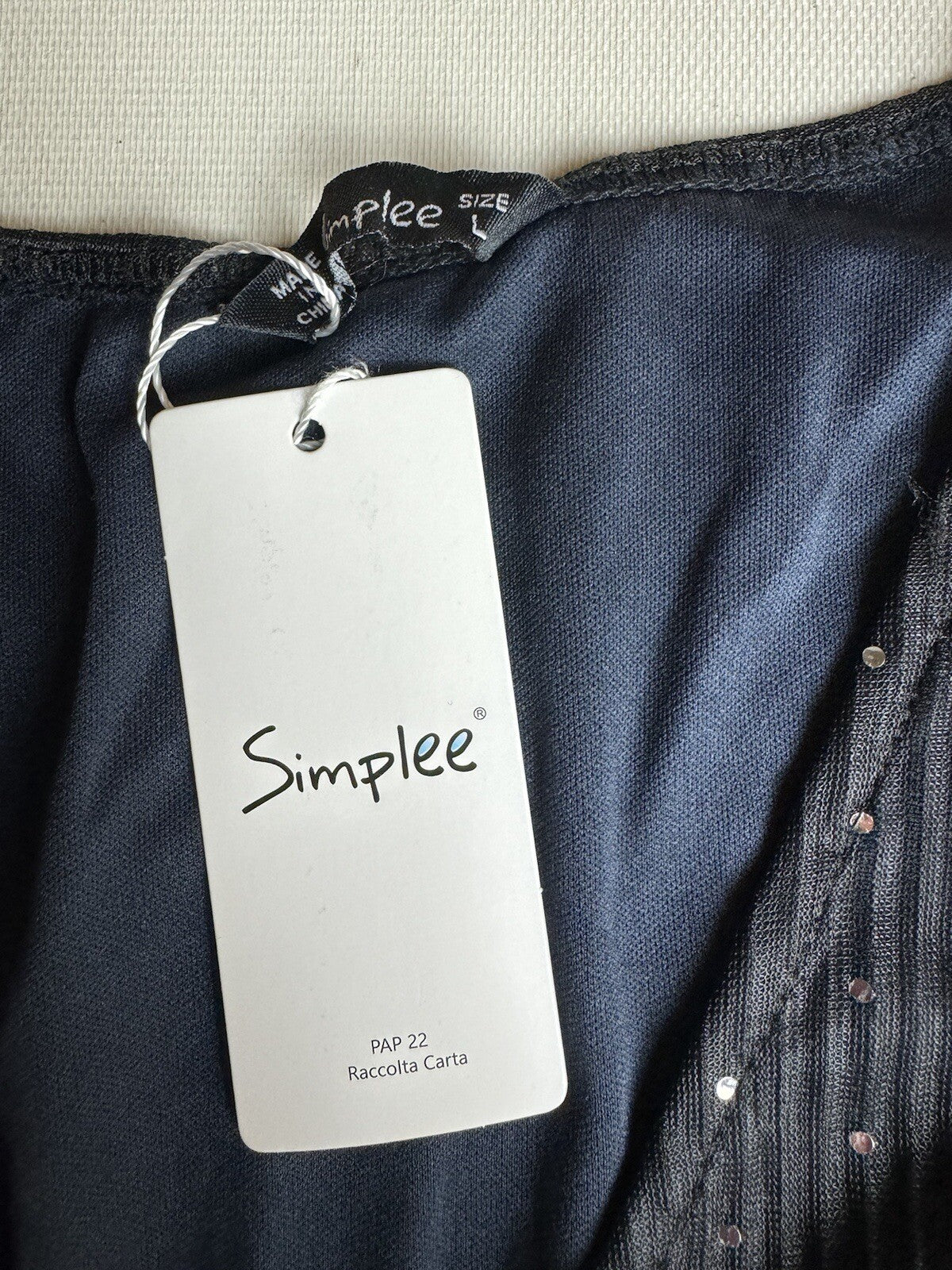 Simplee Women’s Maxi Dress Short Sleeve Sz L (59)