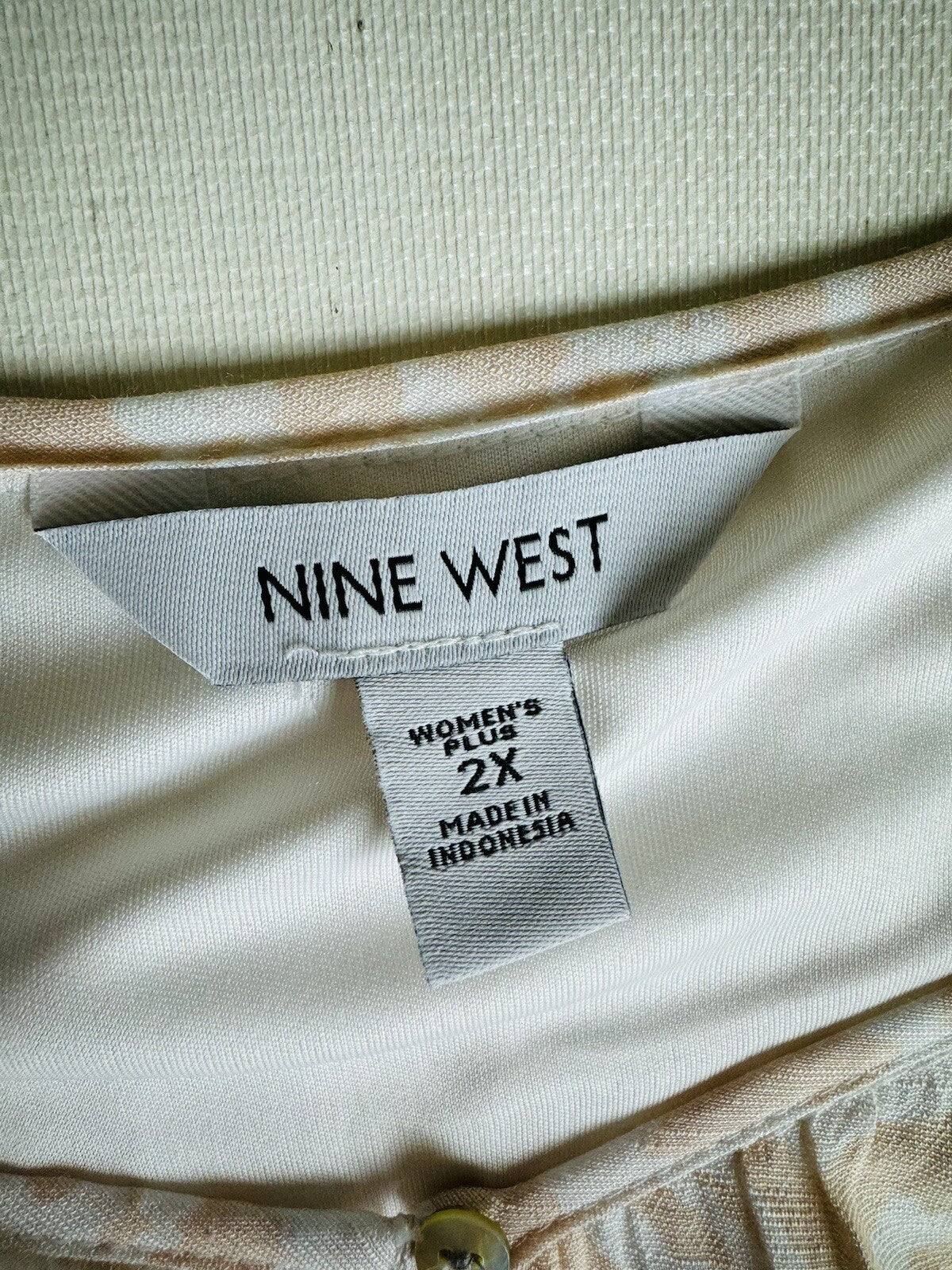 Nine West Women’s Long Dress Sz 2X. (B.64)