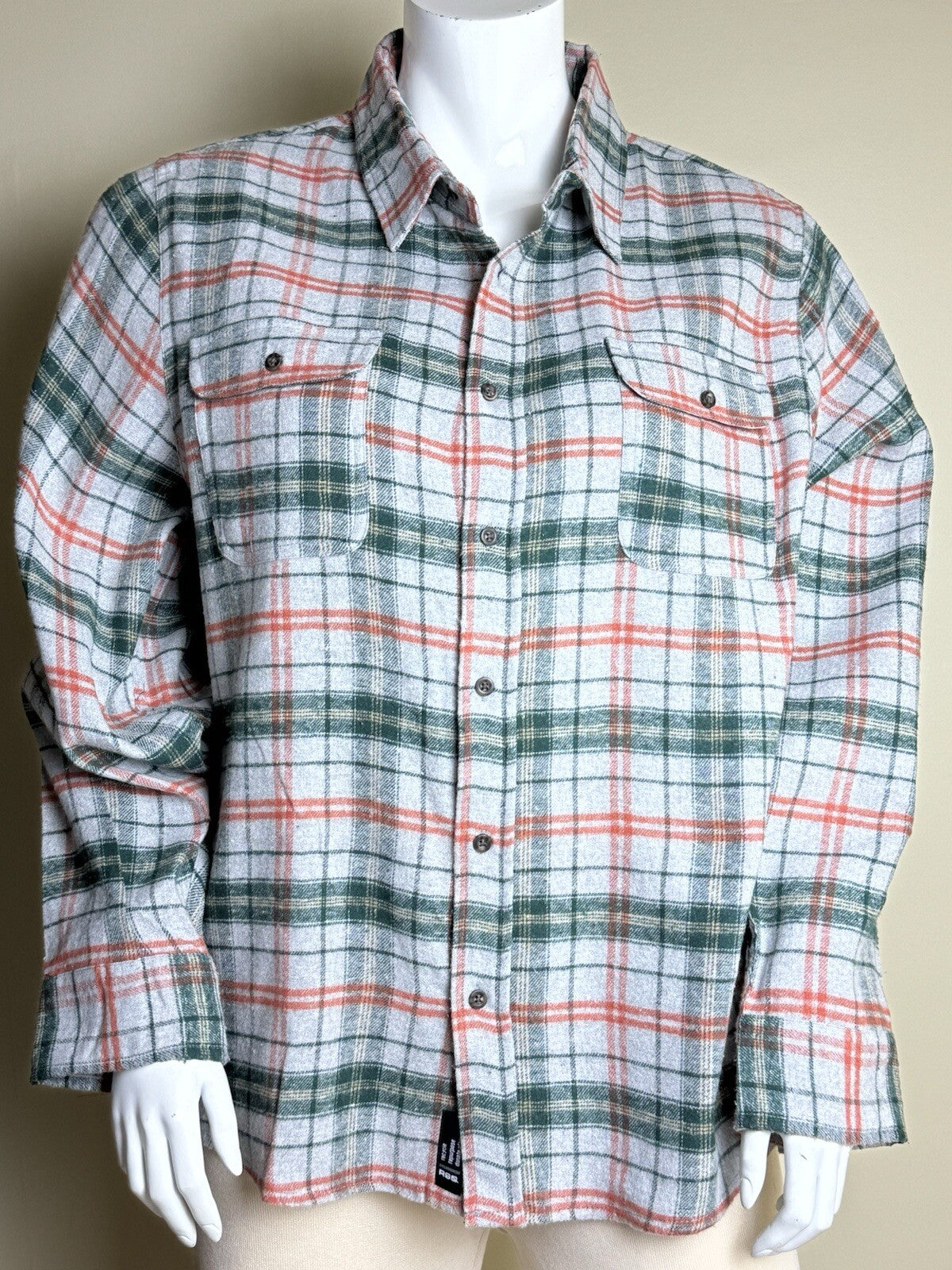 RSQ Women's Flannel Button-Up Shirt Sz XL.  (B.101)