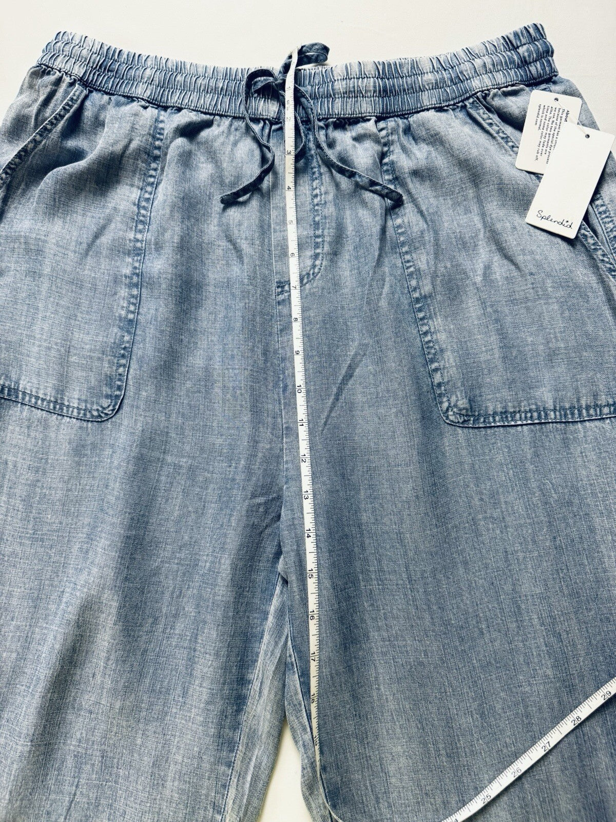 $178 SPLENDID Women’s Denim Trousers Size L. (B.142)