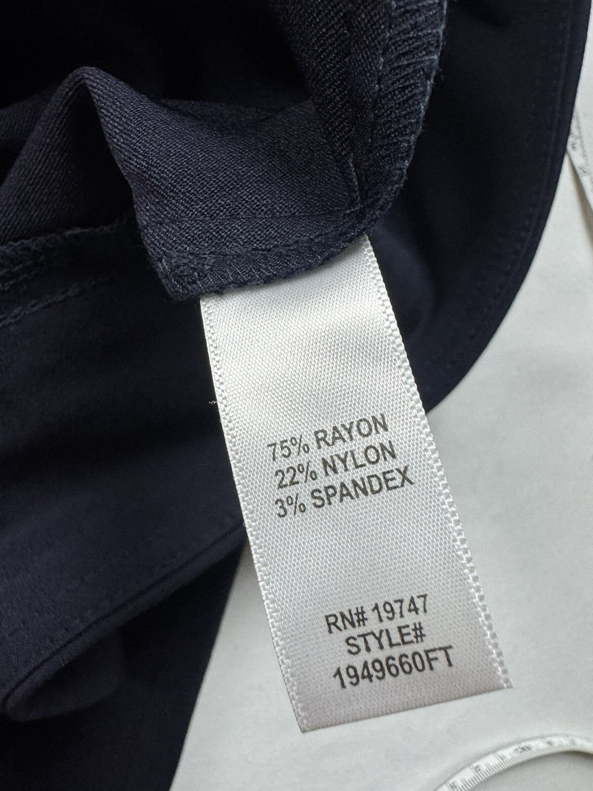 $48 Fundamental Things Women's Navy Pants W/crystals Sz S.     (B.38)