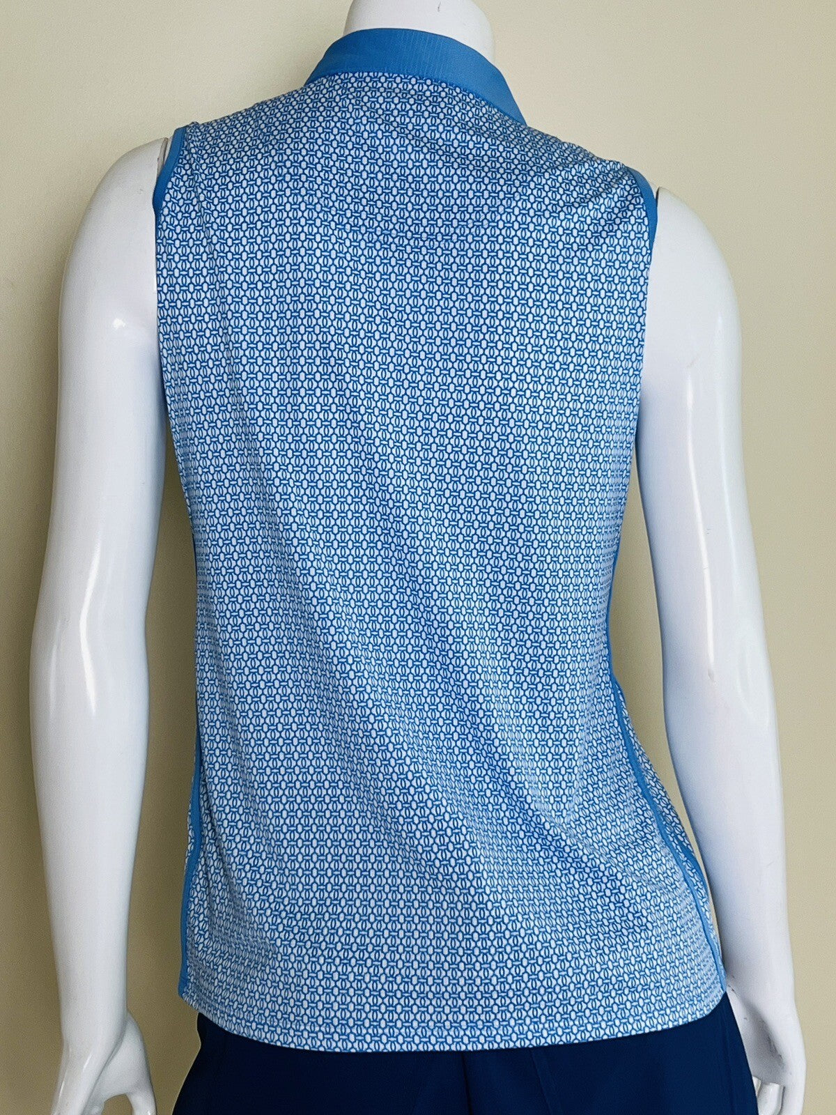 Sport Haley Women's Top Golf Shirt Blue Sz M (B.48)