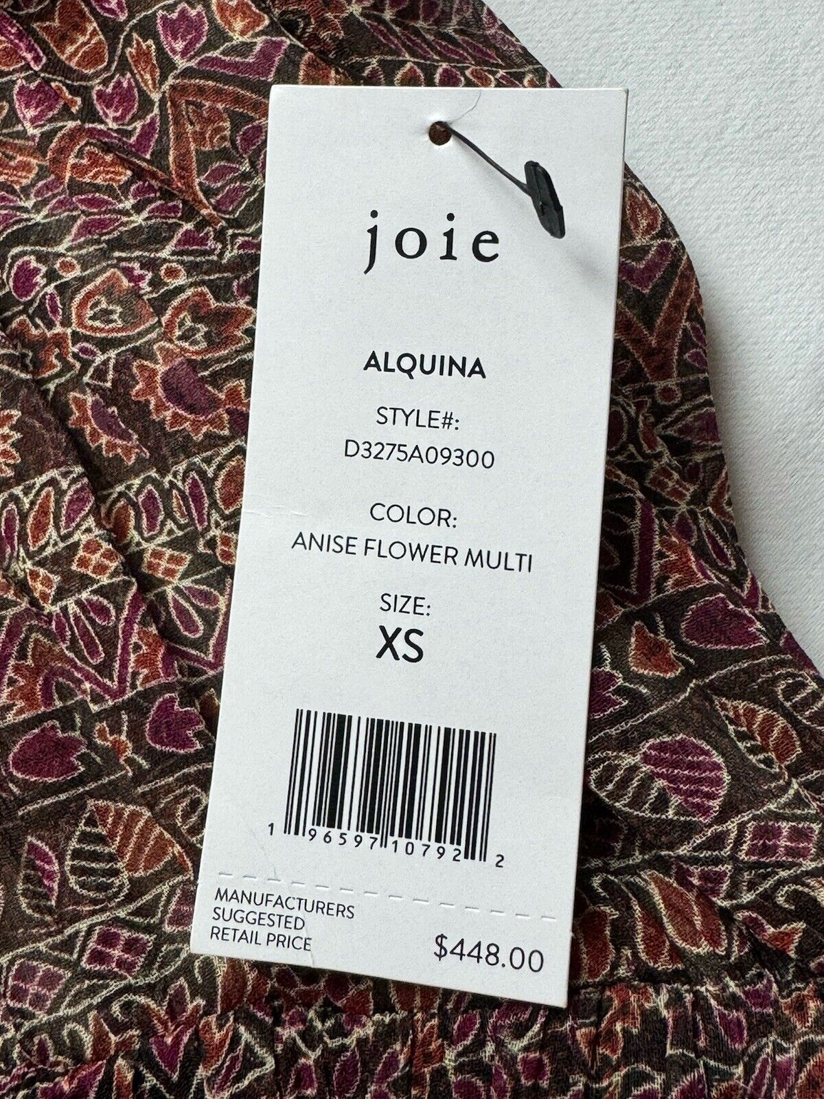 $448 Joie Women's Sz XS Long Maxi Fit & Flare Dress. (B.18)