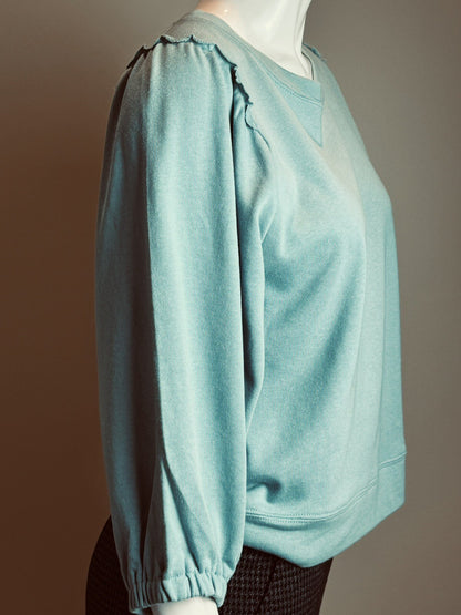 SPLENDID Women's Green Sweater Sz M. (63)