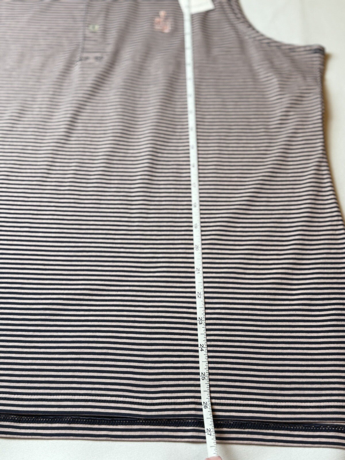 Renwick Women’s Polo Shirt Sz XL Golf Striped Cotton (77)