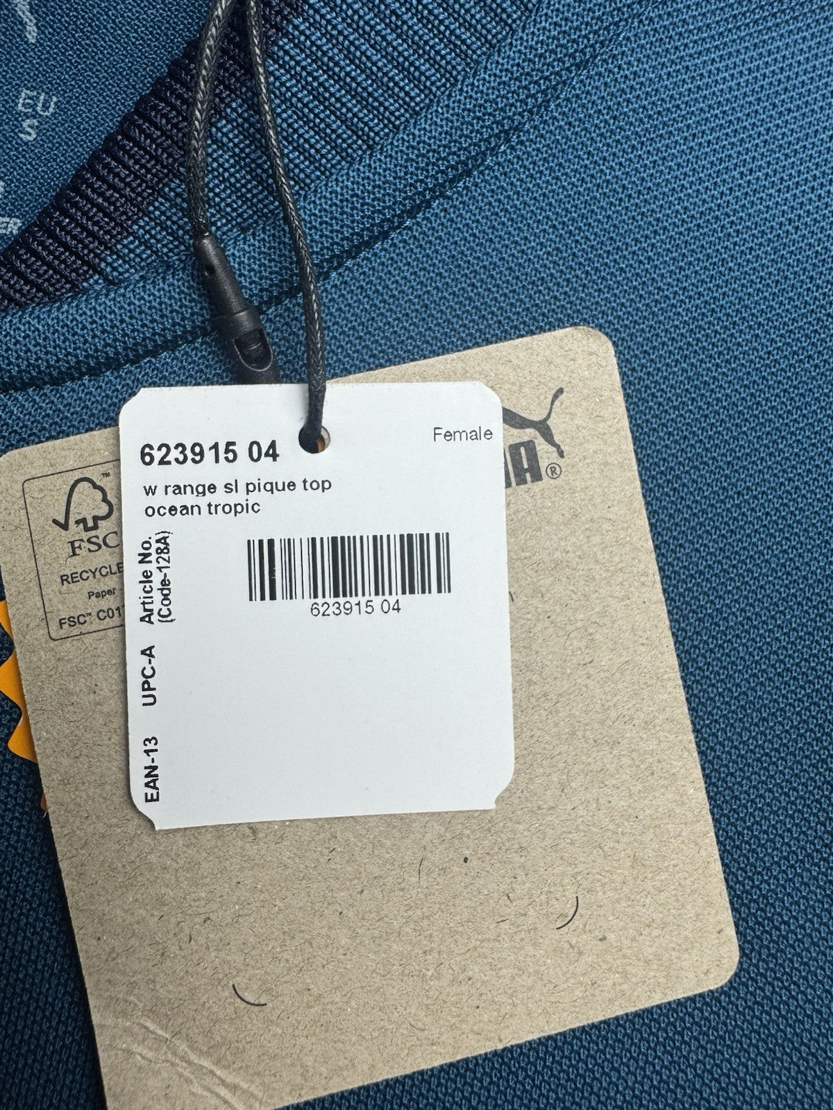 Puma Women’s Golf Shirt Sz S.   (B.161)