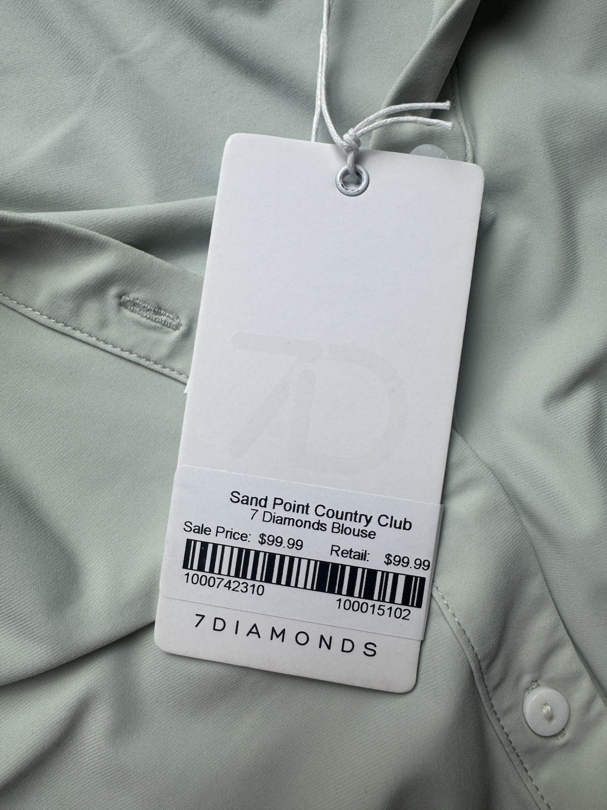 7 Diamonds Women’s Long Sleeve Shirt Size S     (B.159)