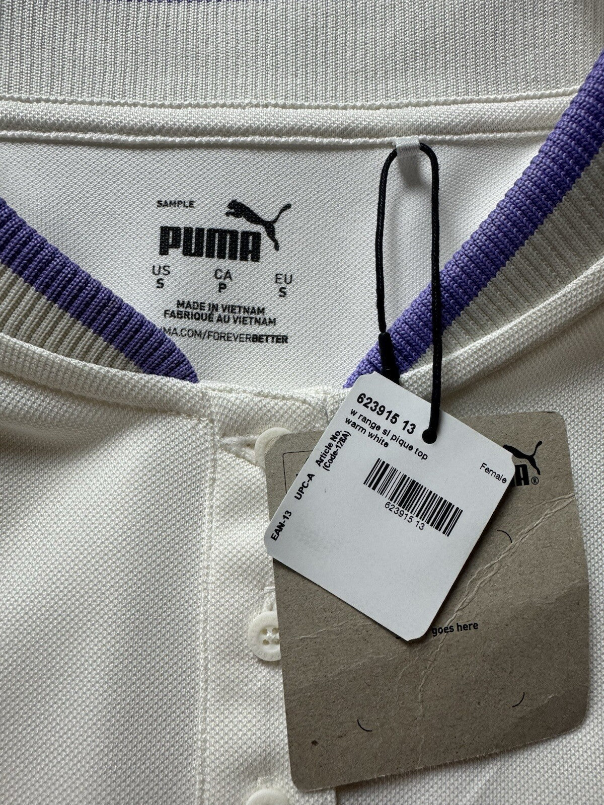 Puma Women’s Golf Shirt Sleeveless Sz S (B.84/3)