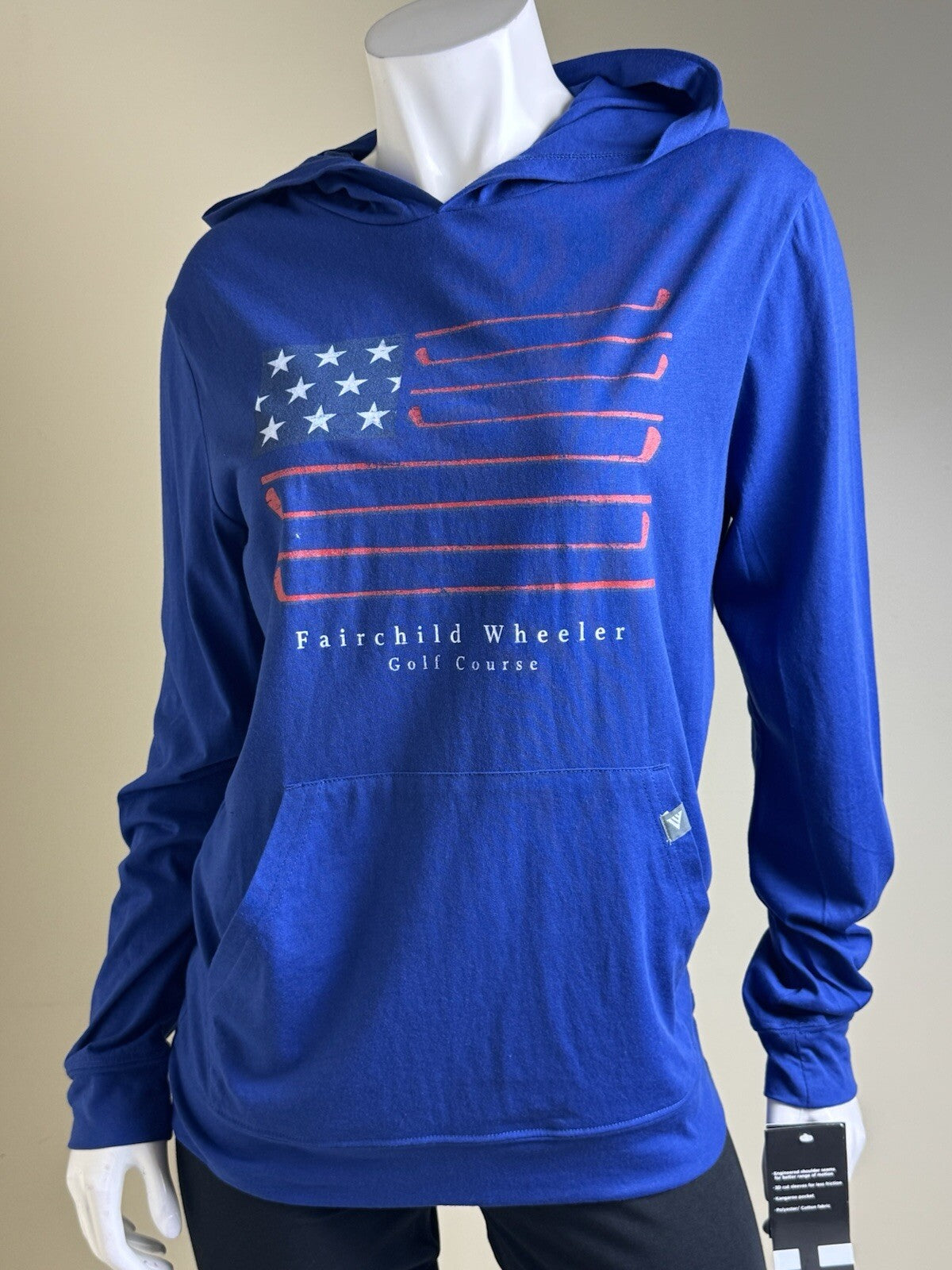 LeverWear Women's Golf Hooded Sweatshirt Sz S   (B.121)