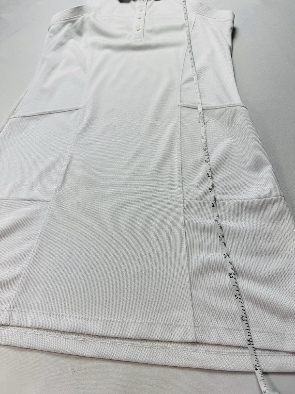Puma Women’s Polo Dress White Sz S  (B.137/3)