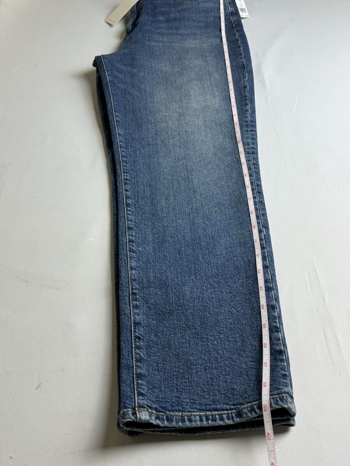 $228 C/E by Current Elliott Women’s Sz 29 Straight Leg Blue Jeans    (B.53)