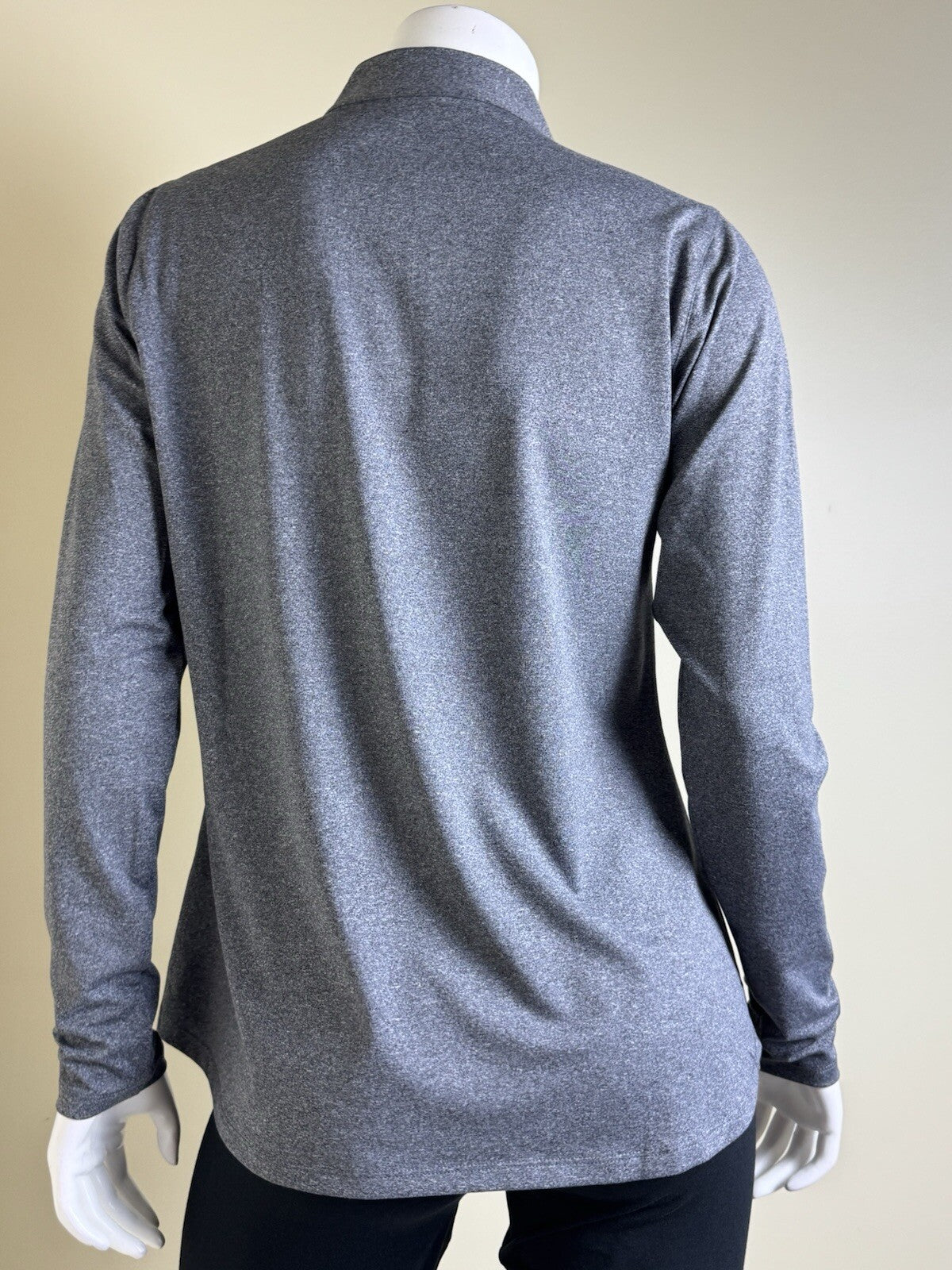 Heather Grey Women’s Golf Sweatshirt Gray Sz L  (B.121)