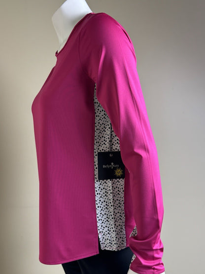 BELYN KEY Women’s Golf Sweatshirt Sz M.  (B.121)