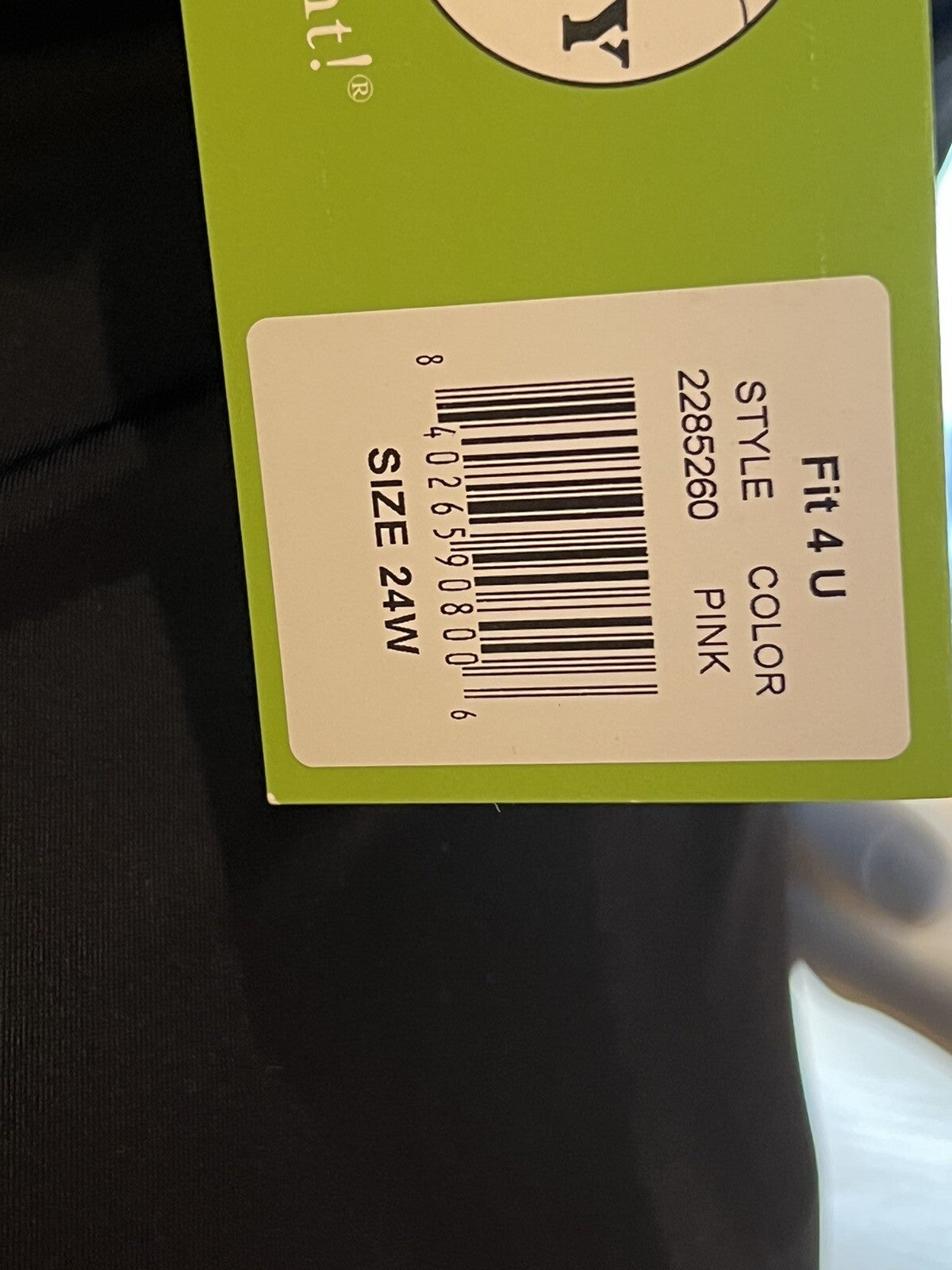 Fit for You Fit 4 U Womens One-Piece Leopard Print Swimsuit, Sz 24W