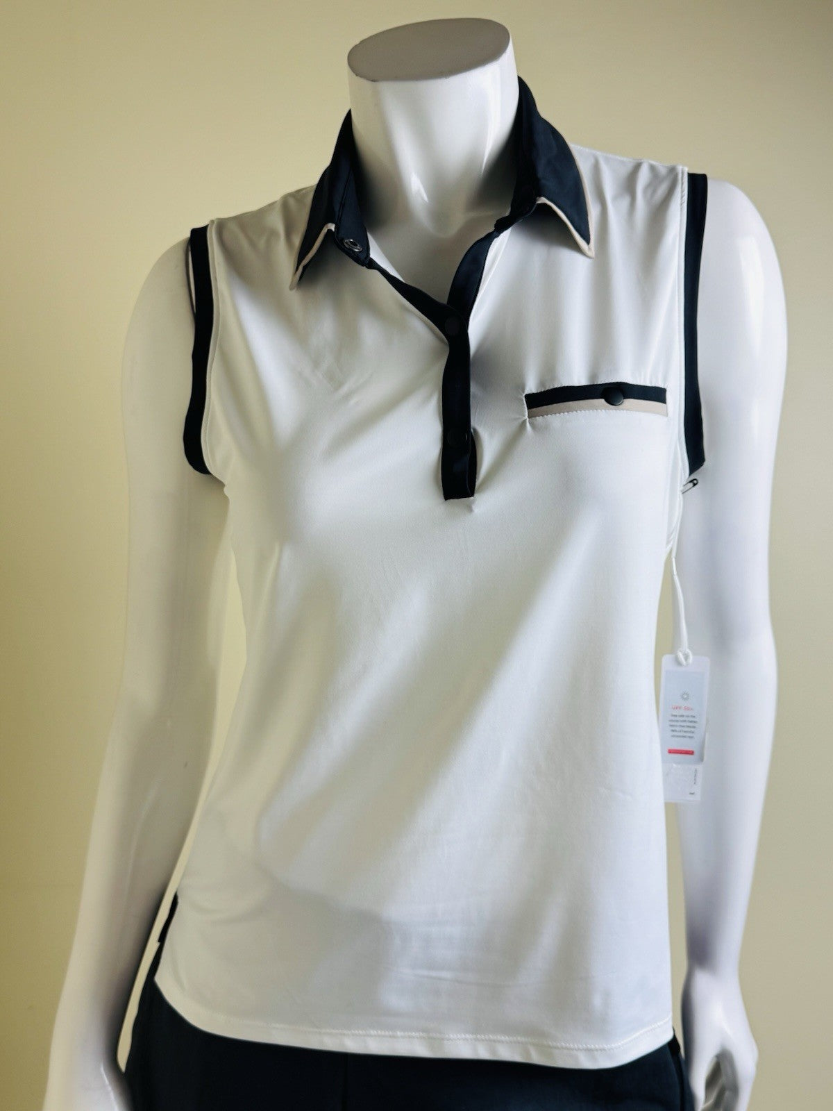 KINONA Women’s Sleeveless Golf Shirt Sz S   (B.158)