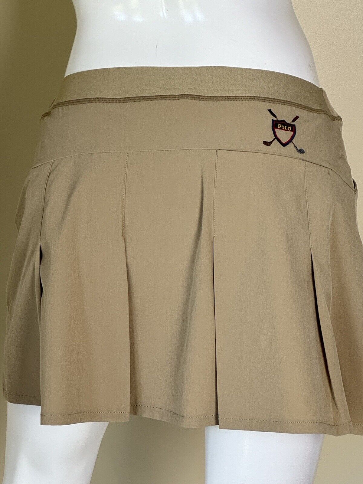 Ralph Lauren RLX Golf Women’s Khaki Skirt Skort Sz M. (50)