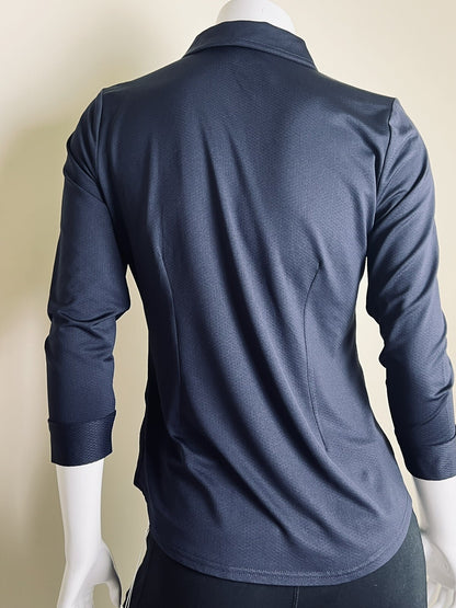 Jofit Women’s Golf Sweatshirt Black Top Size S   (B.18)