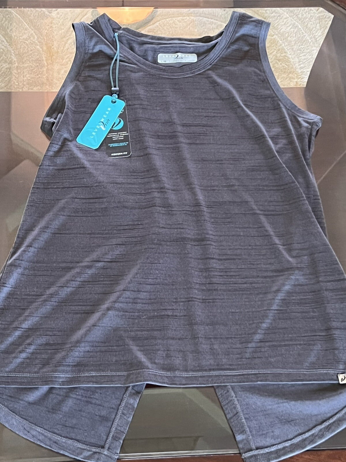Level Wear Verve Women's Golf Tank Top Gray Size L (B.16)