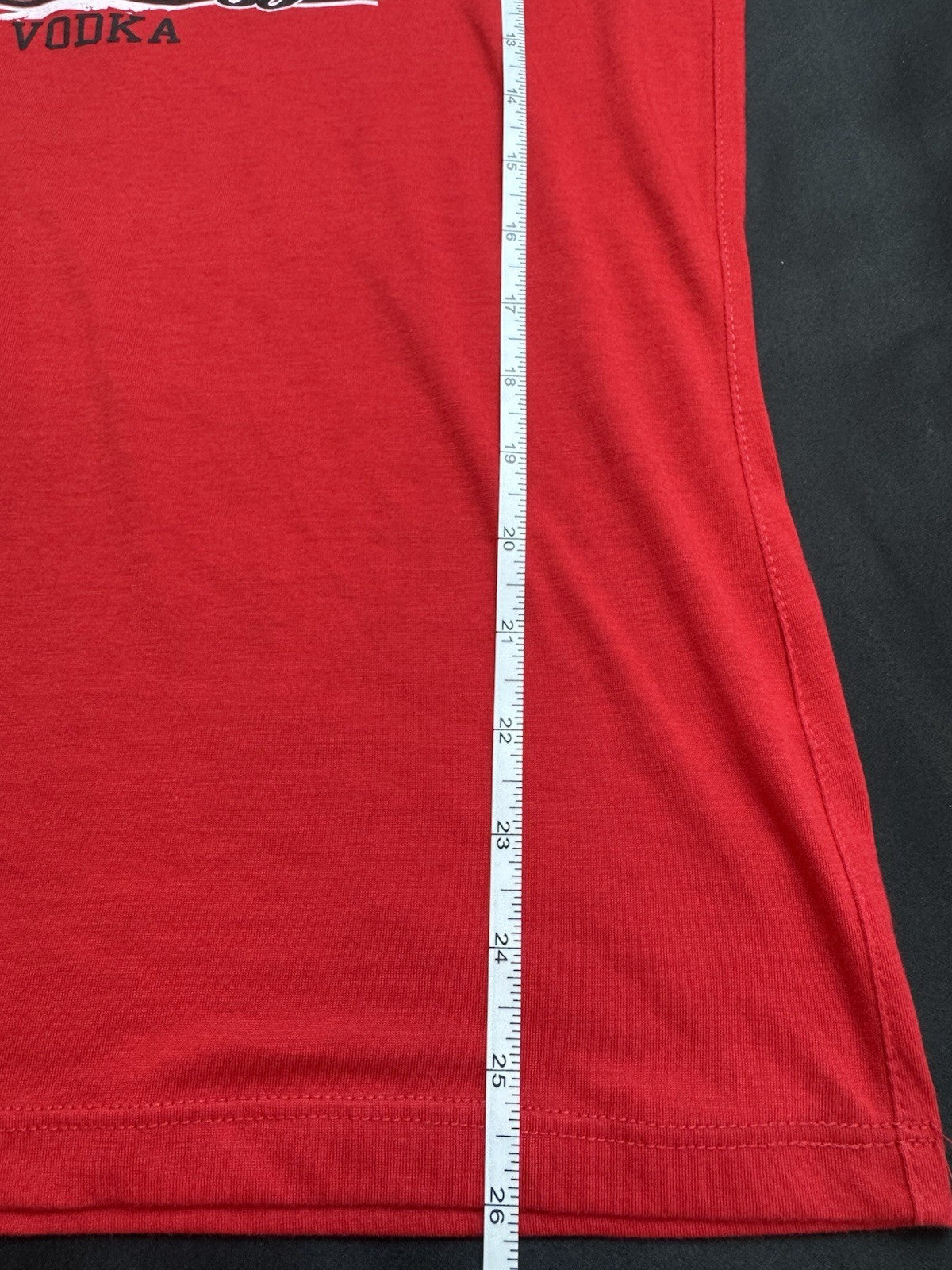 LeverWear Women's Golf shirt Smirnoff Logo Sz M   (B.165)