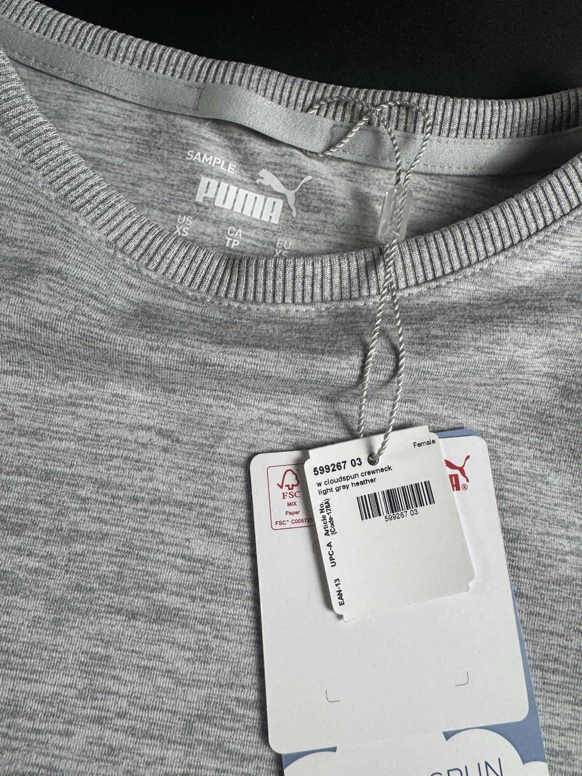 Puma Women's Golf Sweater Gray Size XS.   (B.038)