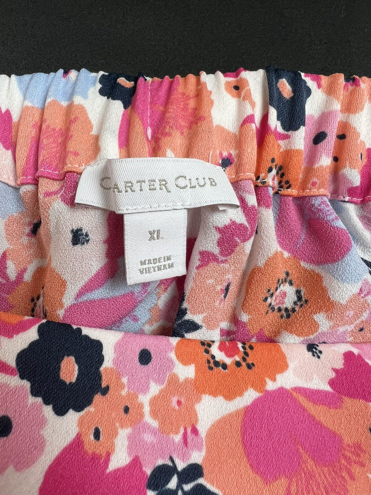 Charter Club Women's Lightweight Multicolor Maxi Skirt Size XL