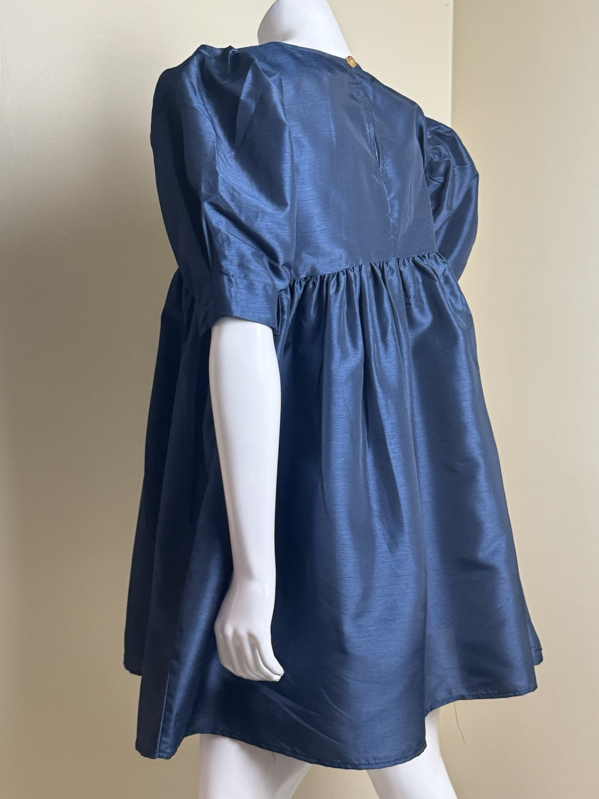 Kika Vargas Women’s Navy Fit & Flared Dress Size M. (B.177)