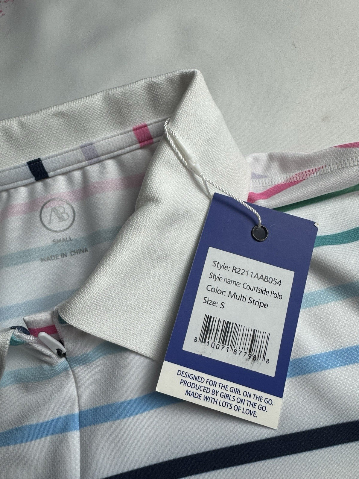 ADMIRALS COVE Women’s Golf shirt Sz S.    (B.164)