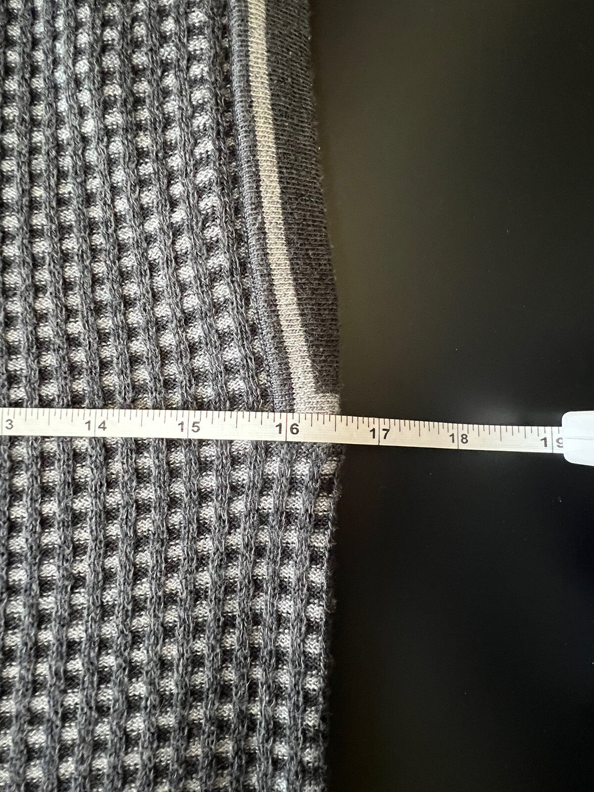 Lacoste Knit Wool Sleeveless Gray Sweater Dress Sz 34 Small