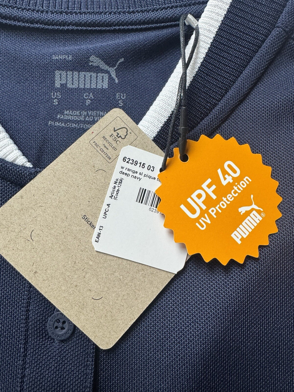 Puma Women’s Golf Shirt Sleeveless Sz S (B.127/2)