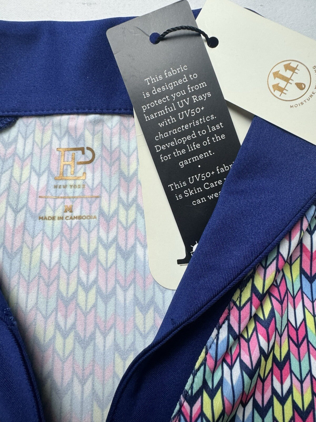 EP New York Women’s Golf Shirt Sz M.    (B.145)